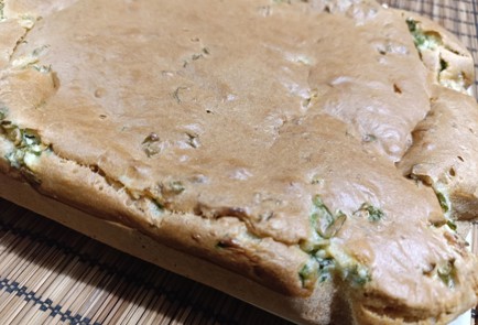 Фото шага рецепта Заливной пирог с творогом и шпинатом 190944 шаг 18