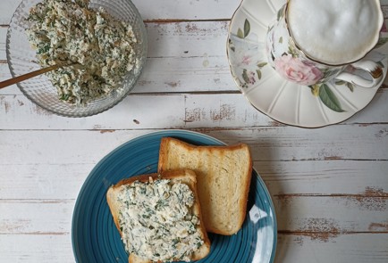 Фото шага рецепта Намазка из домашнего сыра 190932 шаг 9