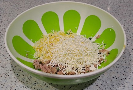 Фото шага рецепта Намазка из тунца с фетой сметаной и дижонской горчицей 189363 шаг 5  