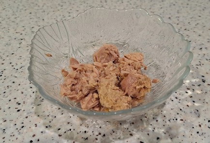 Фото шага рецепта Намазка из тунца с оливковым маслом 189362 шаг 3  