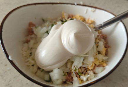 Фото шага рецепта Намазка на хлеб с тунцом 190424 шаг 8  