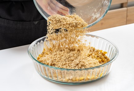 Фото шага рецепта Насыпной пирог с яблоками 186765 шаг 10  