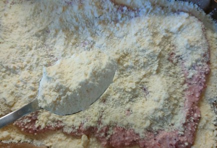 Фото шага рецепта Насыпной творожноягодный пирог 189127 шаг 19