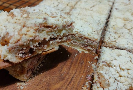 Фото шага рецепта Насыпной творожноягодный пирог 189127 шаг 22