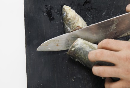 Фото шага рецепта Навага тушенная в сметане 69212 шаг 1  