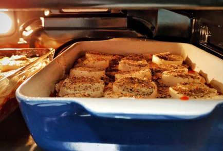 Фото шага рецепта Нежная лазанья quotТри сыраquot 151369 шаг 14  