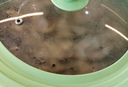 Фото шага рецепта Нежная куриная печень со сметаной 174438 шаг 8  