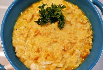 Фото шага рецепта Нежный скрэмбл с помидорами 174936 шаг 10