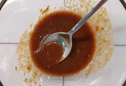 Фото шага рецепта Нежный сливочный кальмар на сковороде гриль 152651 шаг 4  