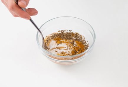 Фото шага рецепта Низкоуглеводный тако с курицей и миндалем 80684 шаг 4  