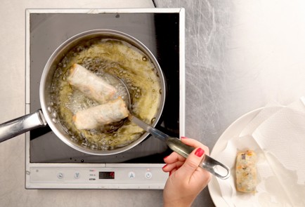 Фото шага рецепта Блинчики нэмы со свининой 52798 шаг 7  