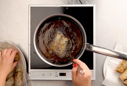 Фото шага рецепта Блинчики нэмы со свининой 52798 шаг 8  