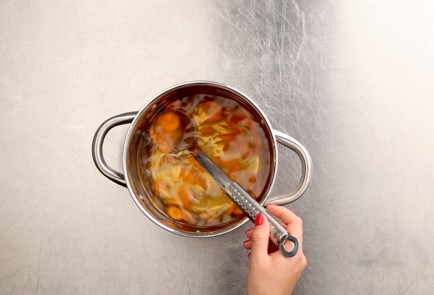 Фото шага рецепта Блинчики нэмы со свининой 52798 шаг 9  