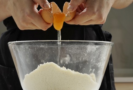 Фото шага рецепта Нормандский яблочный пирог 152800 шаг 4  