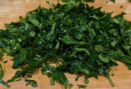 Фото шага рецепта Новогодний салат из курицы и граната 191031 шаг 6  