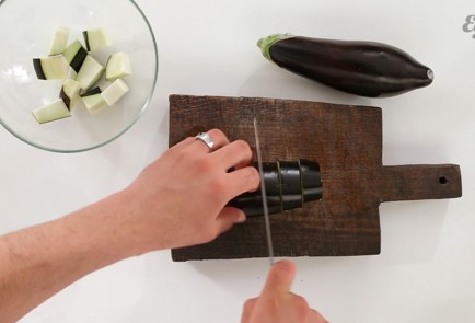 Фото шага рецепта Нут с баклажаном 22649 шаг 2  