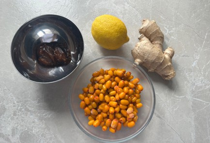 Фото шага рецепта Облепиховые кубики для чая 190033 шаг 1  