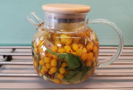 Фото шага рецепта Облепиховый лимонад 186560 шаг 10  