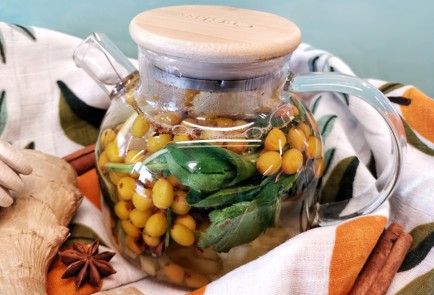 Фото шага рецепта Облепиховый лимонад 186560 шаг 11  