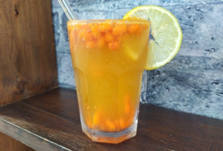 Фото шага рецепта Облепиховый лимонад 189429 шаг 10  