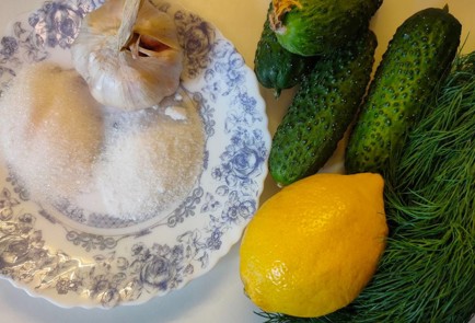 Фото шага рецепта Огурцы малосольные 187075 шаг 1  