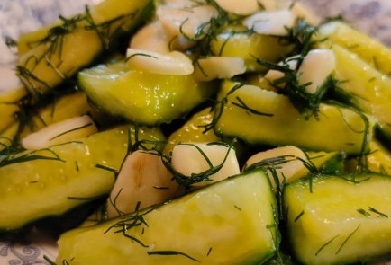 Фото шага рецепта Огурцы малосольные 187075 шаг 15  