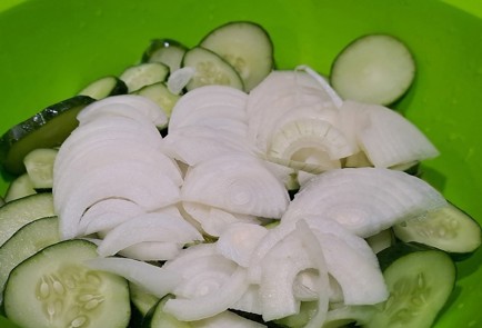 Фото шага рецепта Огурцы на зиму  пикули в банке 190213 шаг 3  