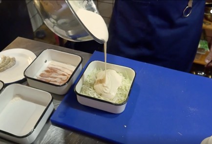 Фото шага рецепта Окономияки в стиле Осаки 139946 шаг 4  