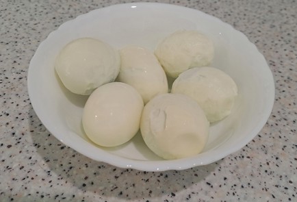 Фото шага рецепта Окрошка без колбасы на курином бульоне 189351 шаг 1  