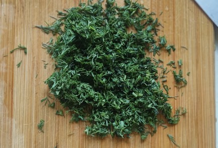 Фото шага рецепта Окрошка на кефире и квасе 173876 шаг 6  