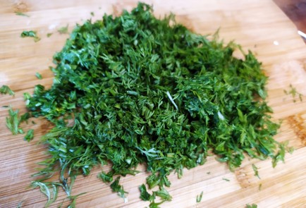 Фото шага рецепта Окрошка на кефире 189170 шаг 3  