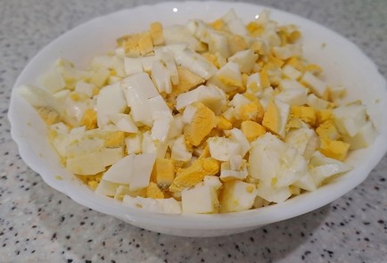 Фото шага рецепта Окрошка на майонезе с лимонным соком 189965 шаг 3  