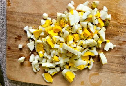 Фото шага рецепта Окрошка на сметане 189360 шаг 2  