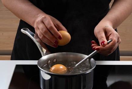 Фото шага рецепта Окрошка с колбасой 173647 шаг 5  