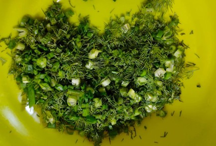 Фото шага рецепта Окрошка с кольраби 186503 шаг 4  