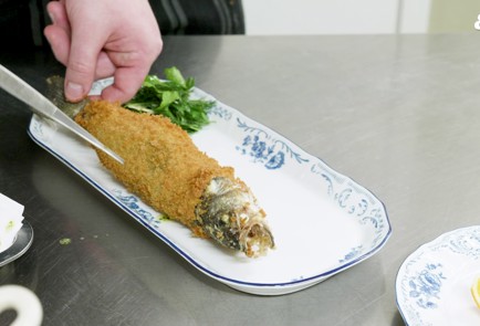 Фото шага рецепта Окунь в панировке 152158 шаг 9  