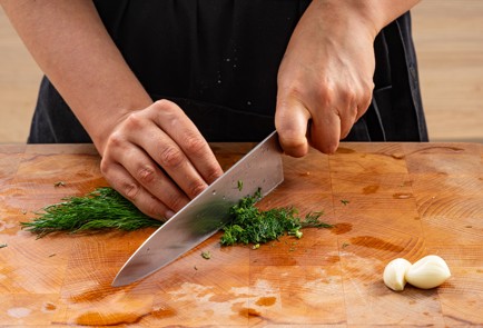 Фото шага рецепта Оладьи из цветной капусты с сыром 186479 шаг 9