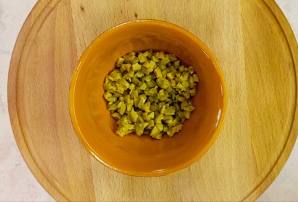 Фото шага рецепта Оладьи из картофеля и цукини с соусом из тунца 187050 шаг 10  