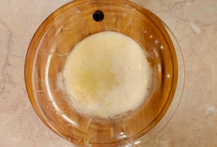 Фото шага рецепта Оладьи из картофеля и цукини с соусом из тунца 187050 шаг 4  