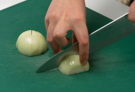 Фото шага рецепта Оладьи из куриной печени 49064 шаг 2