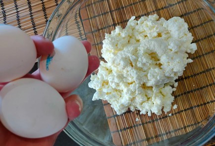 Фото шага рецепта Оладьи из яблок с творогом 174626 шаг 4  