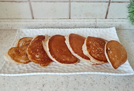 Фото шага рецепта Оладьи на кефире 190231 шаг 11  