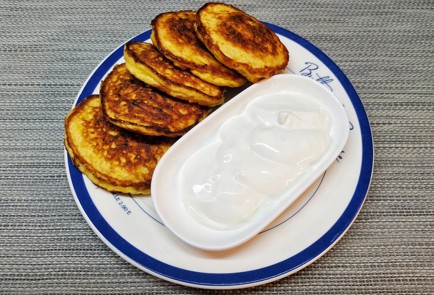 Фото шага рецепта Оладьи с тыквой 191523 шаг 13  