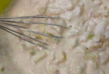 Фото шага рецепта Оладьи с яблоком 188810 шаг 11  