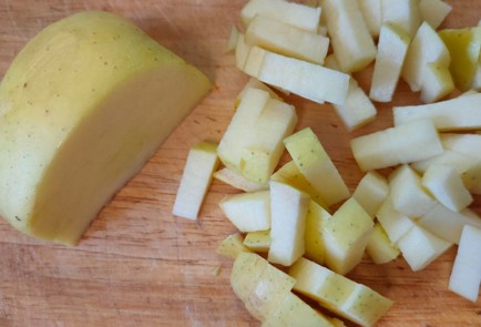 Фото шага рецепта Оладьи с яблоком 188810 шаг 9  