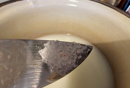 Фото шага рецепта Оладьи на сыворотке 174853 шаг 2  