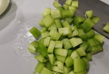 Фото шага рецепта Оливье с перепелкой 175213 шаг 6  