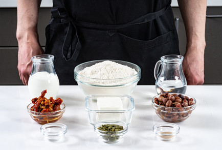 Фото шага рецепта Оливковый хлеб 191676 шаг 1  