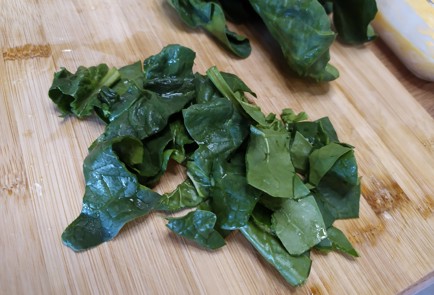 Фото шага рецепта Омлет со шпинатом и помидорами 189157 шаг 7  