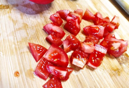 Фото шага рецепта Омлет со шпинатом и помидорами 189157 шаг 9  